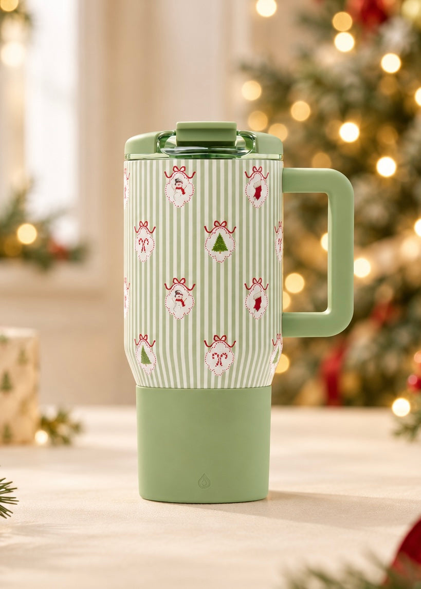HydroJug Coffee Traveler- Deck The Halls