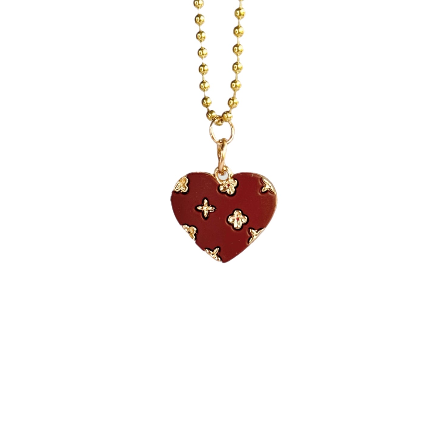 Bougie Heart Charm - Tumbler Handle Charm