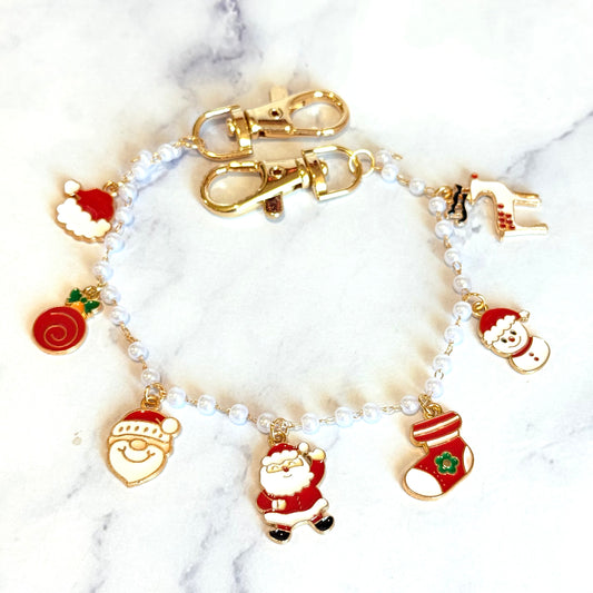 Christmas Deluxe Tumbler Charm Necklace