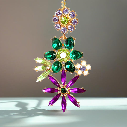 Mardi Gras Bling Charm - Tumbler Handle Charm