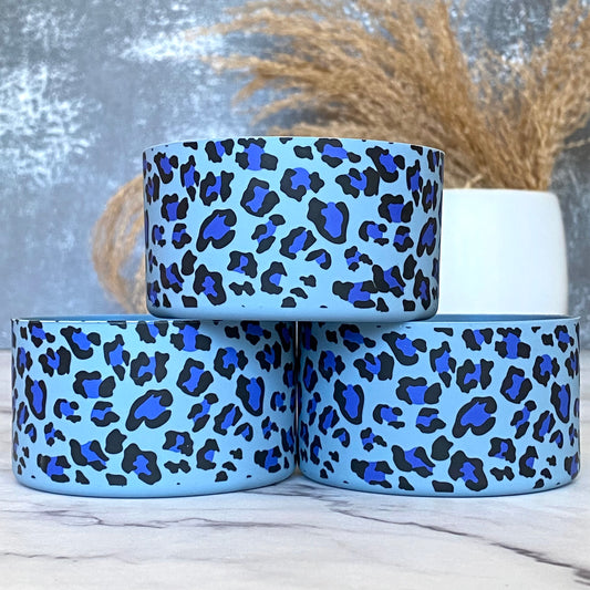 BLUE LEOPARD Tumbler Boot -fits 20-40oz