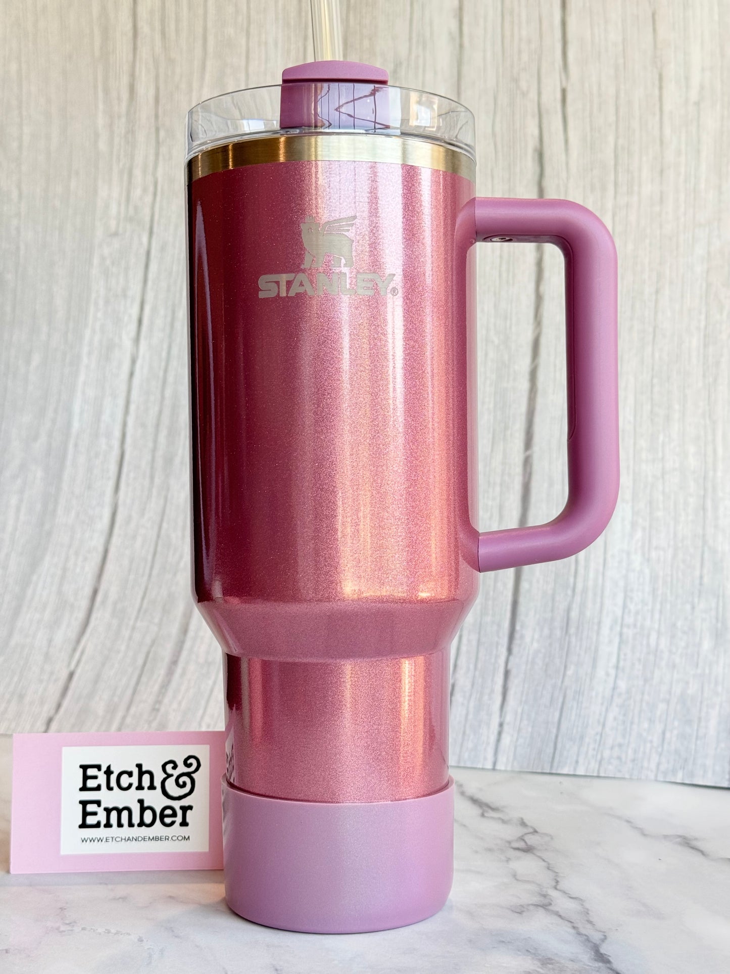 MAUVE SHIMMER SMOOTH Tumbler Boot -fits 20-40oz New!
