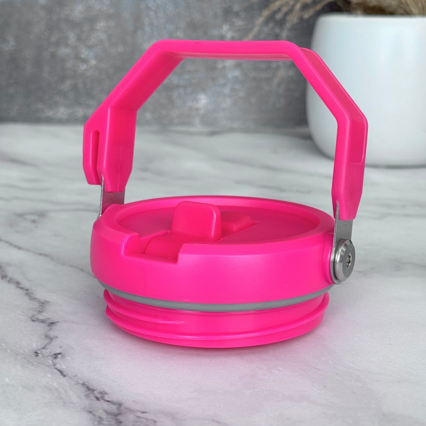 Flip Top Lid for 40oz Stanley Quenchers with removeable Handle, pink, cream, blue