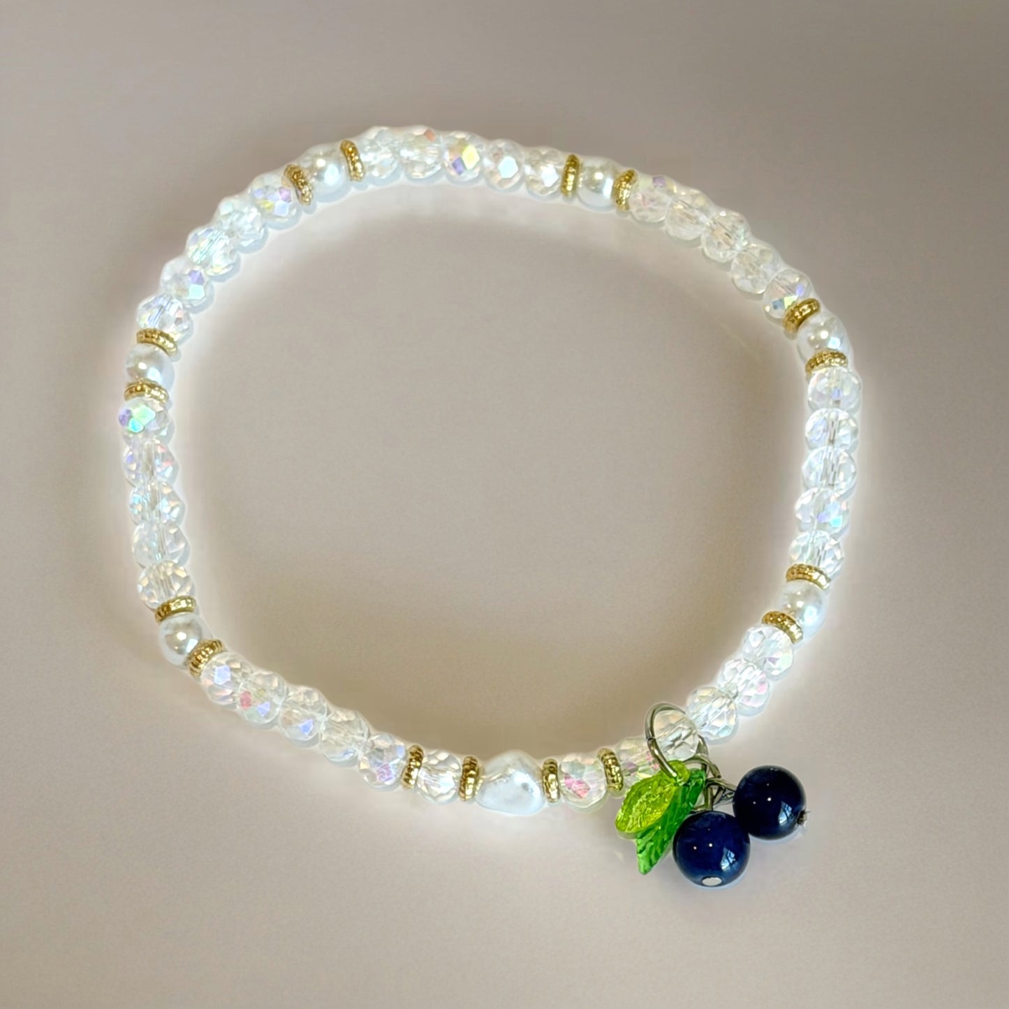 Freshly Pick’d Blueberries Tumbler Bracelet