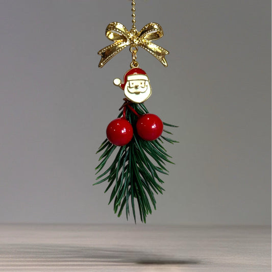 Christmas Holly Charm - Tumbler Handle Charm