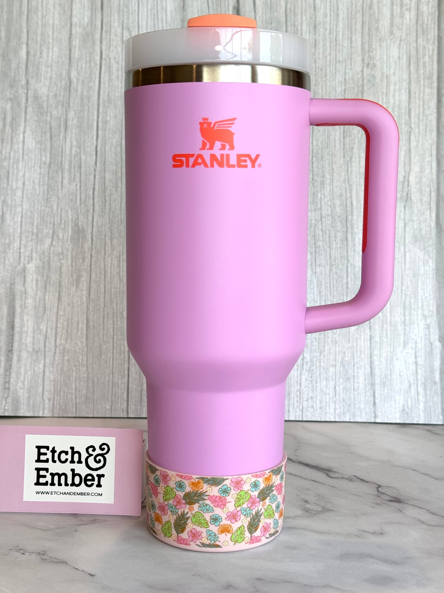 TROPICAL RETREAT Tumbler Boot -fits 20-40oz