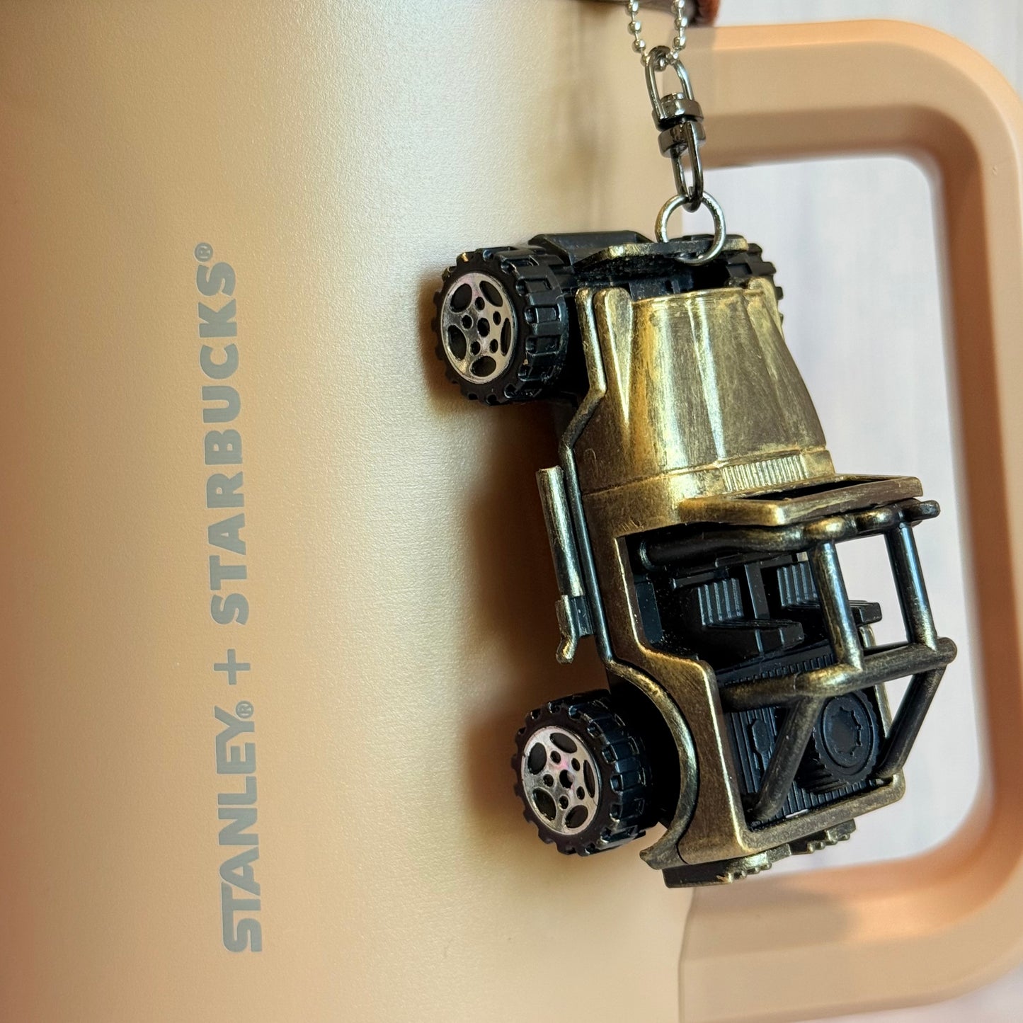 Country Backroads Jeep Charm - Tumbler Handle Charm