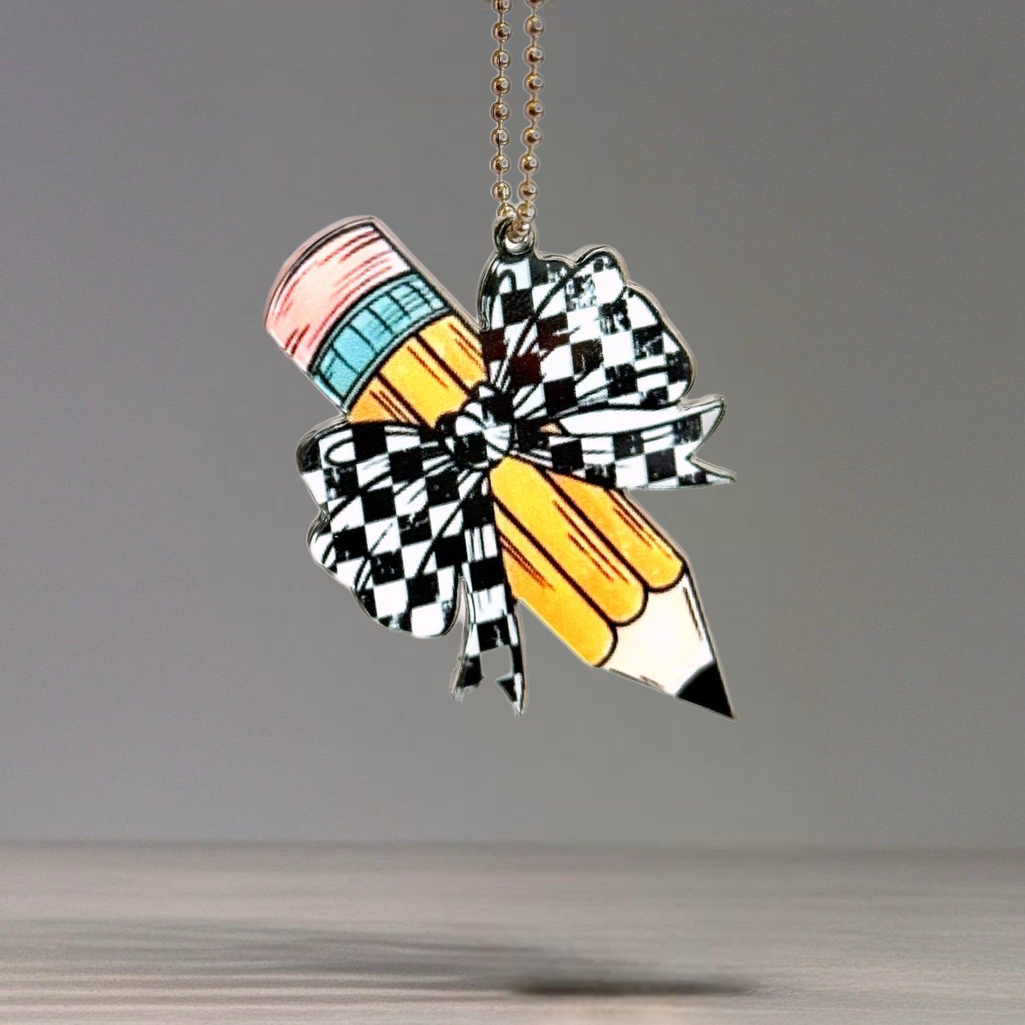 Pencil Me Pretty Charm - Tumbler Handle Charm