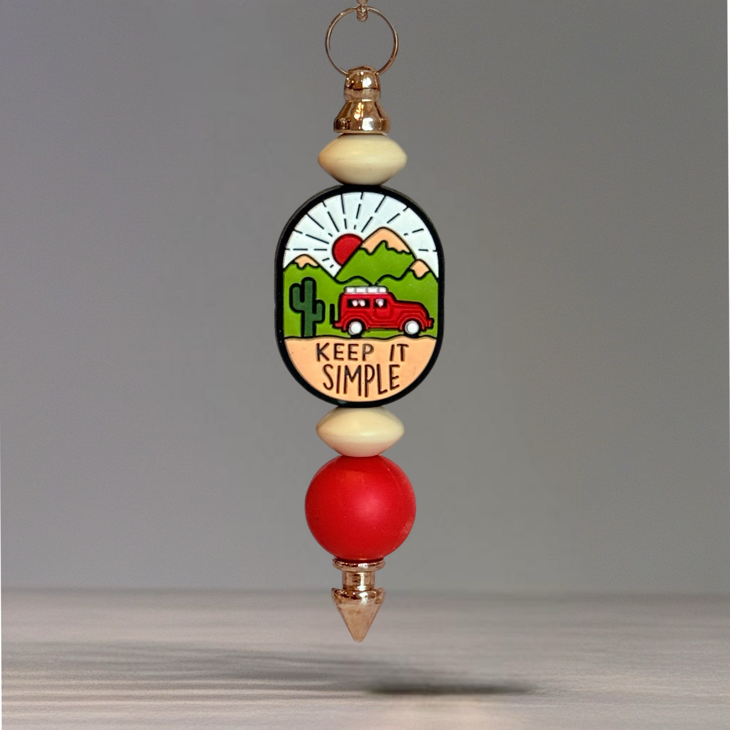 Keep it Simple Charm - Tumbler Handle Charm