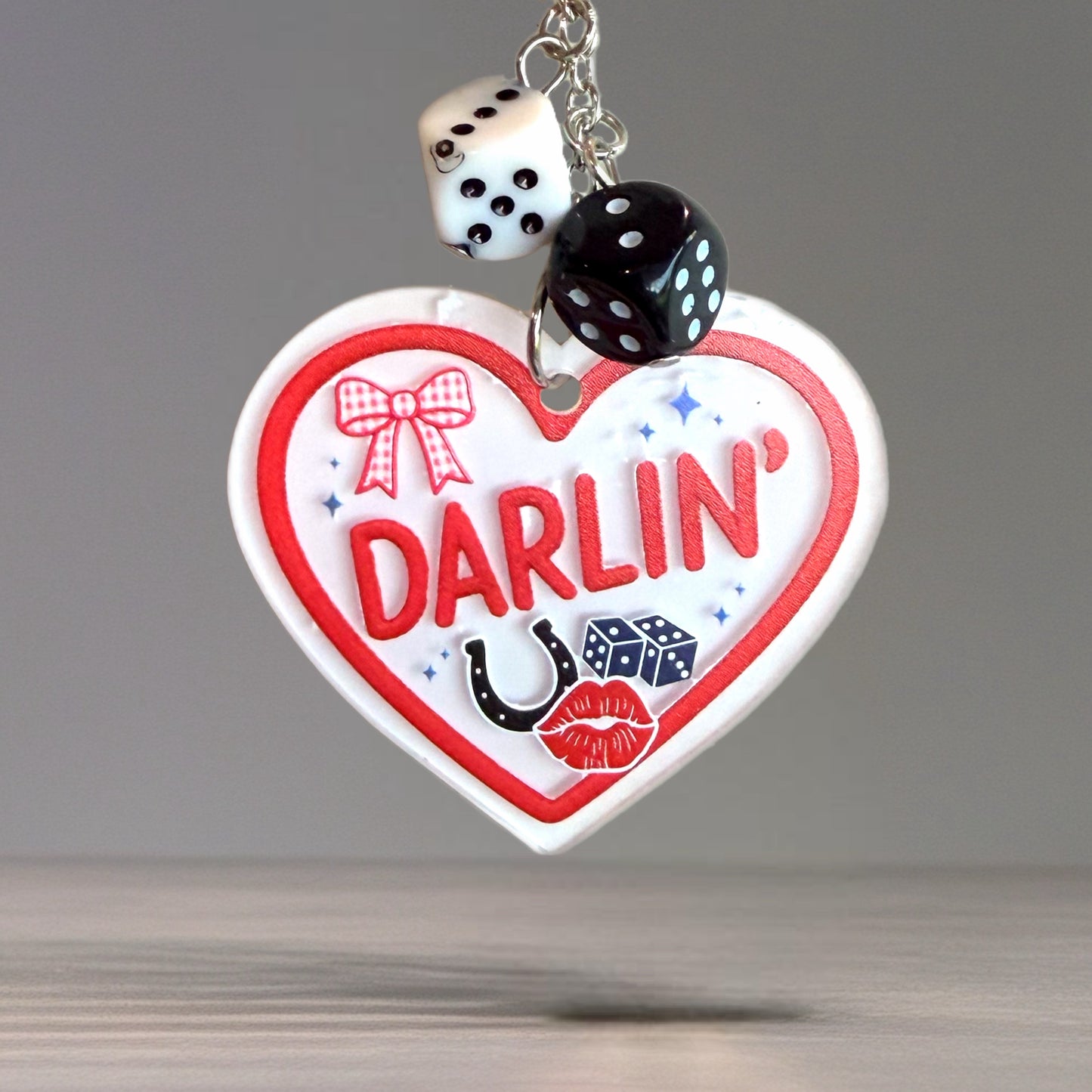 Darlin’ Charm - Tumbler Handle Charm