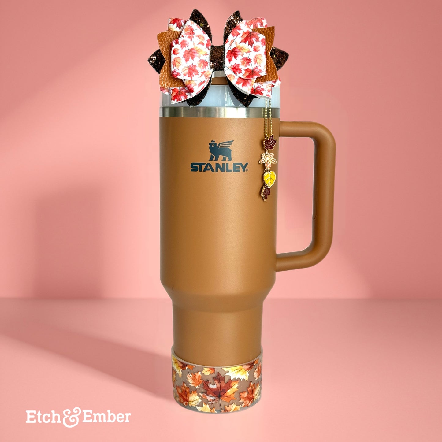 Fall Leaves Charm - Tumbler Handle Charm