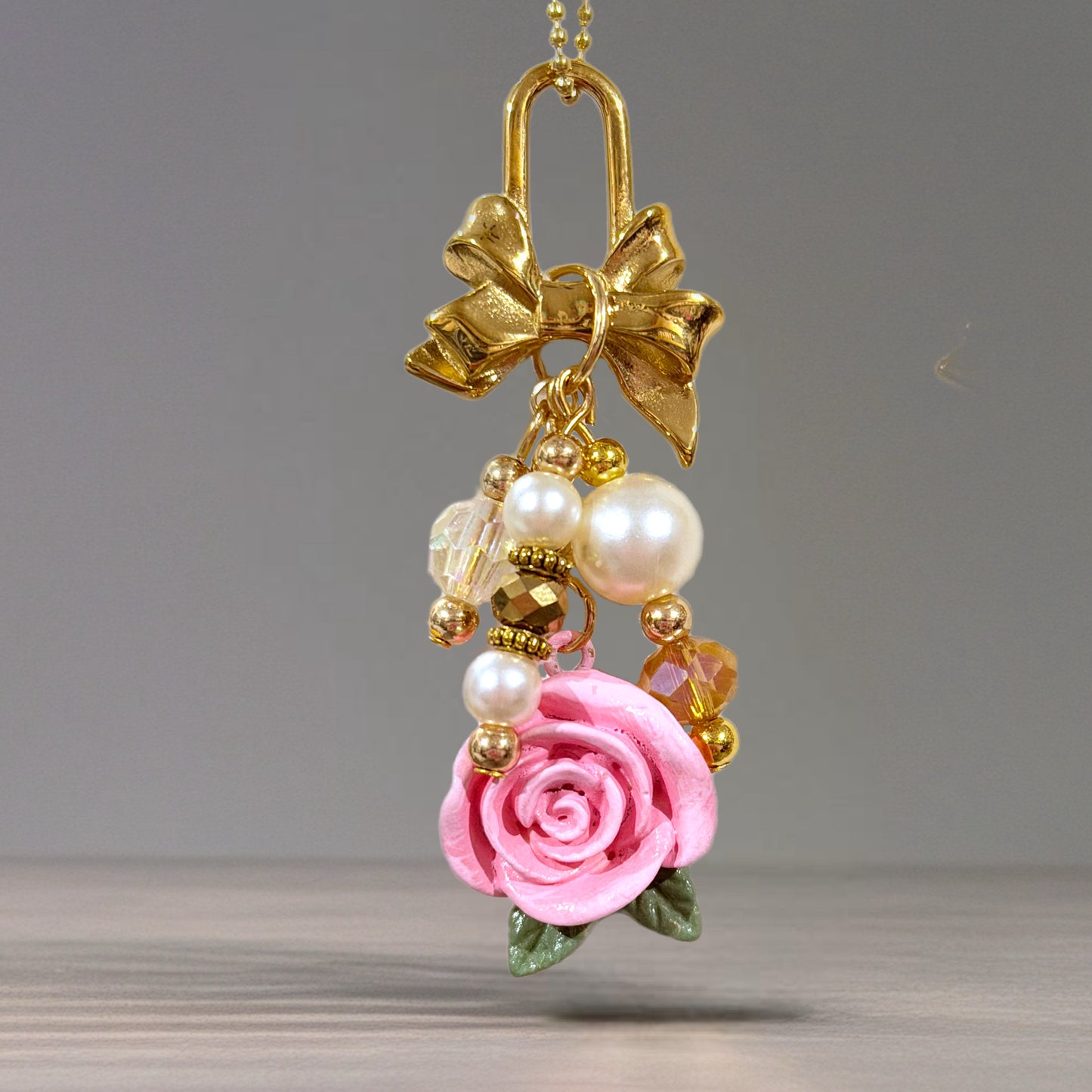 Polaroid Rose Charm - Tumbler Handle Charm