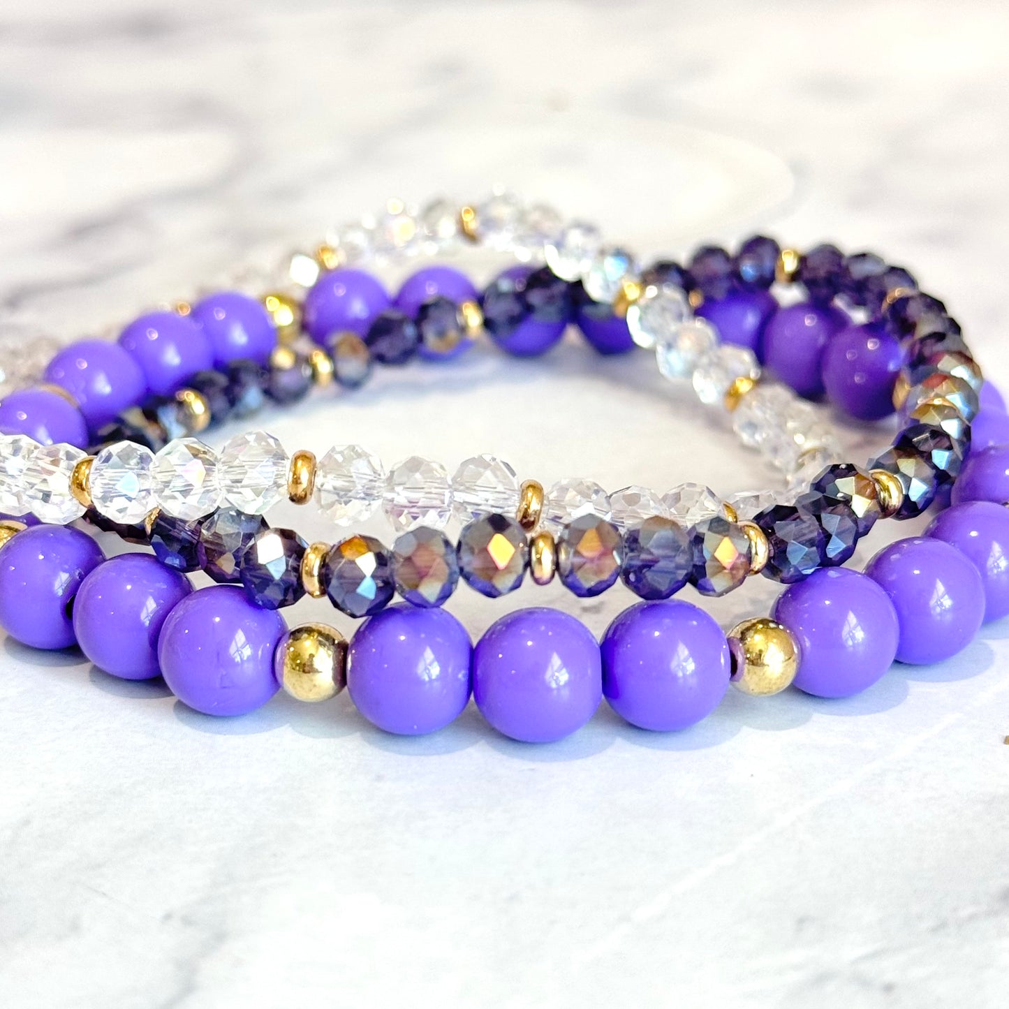 Dahlia Tumbler Bracelet Stack -fits 30-40oz