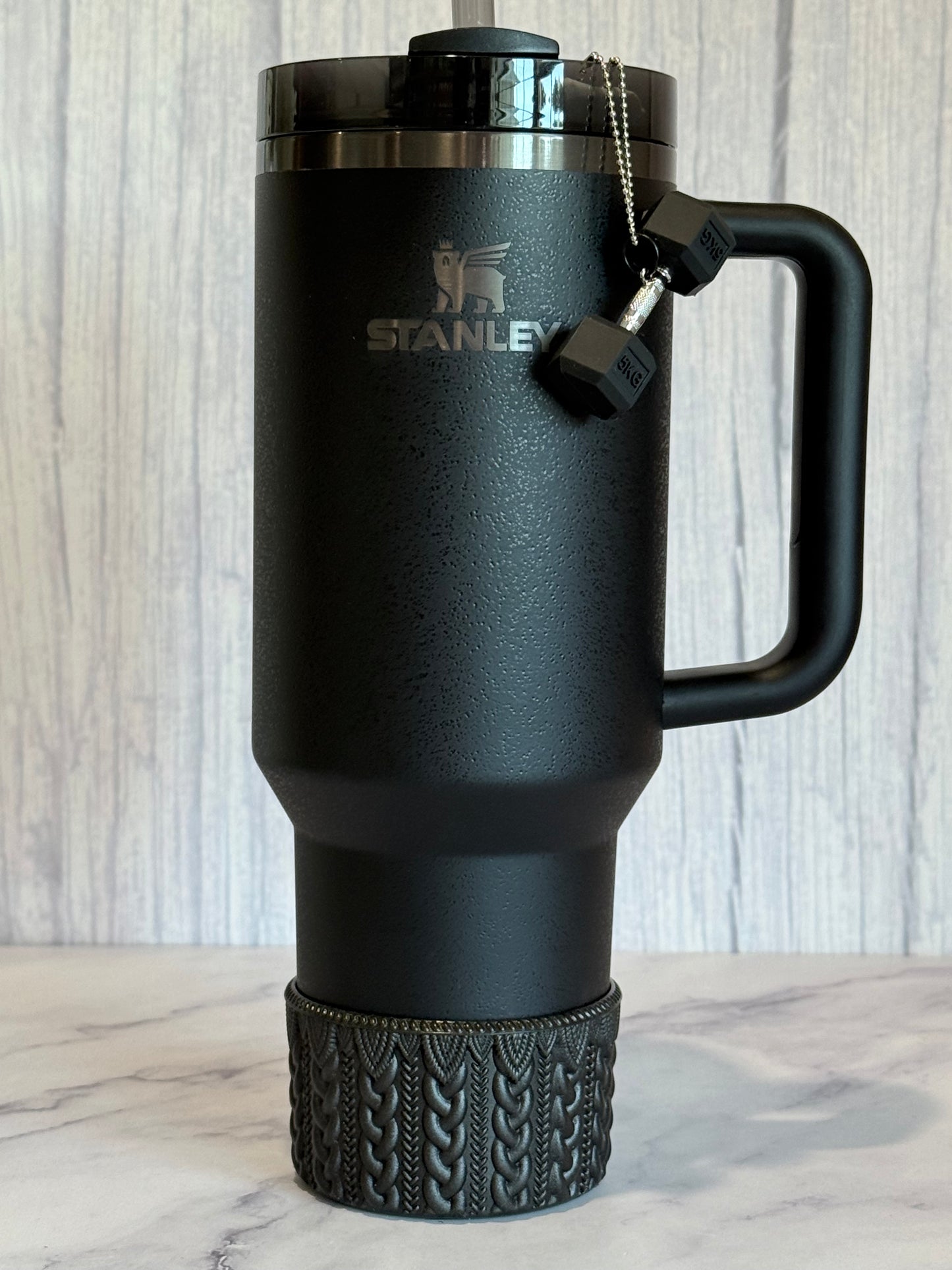 Barbell Charm - Tumbler Handle Charm