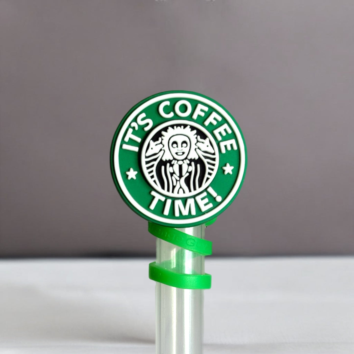 It’s Coffee Time Straw Topper