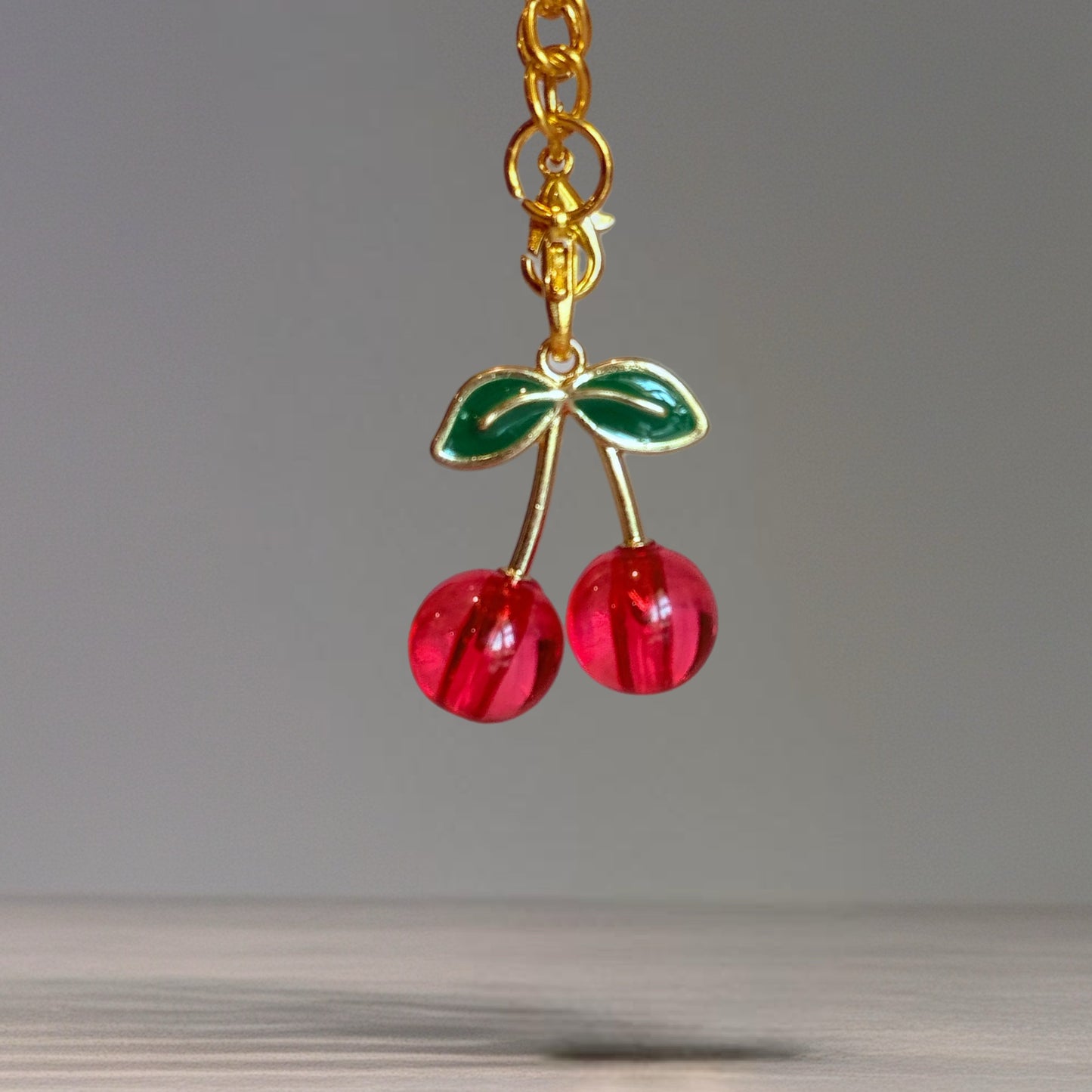 Cherry Love Charm - Tumbler Handle Charm