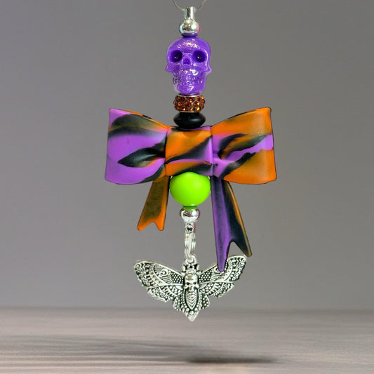 Mystic Moth Bar Charm - Tumbler Handle Charm