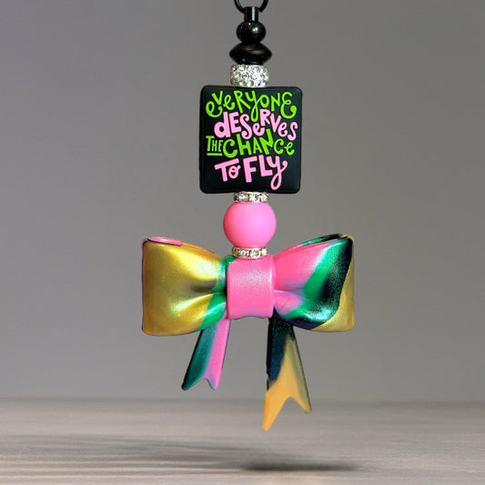 Chance To Fly Charm - Tumbler Handle Charm