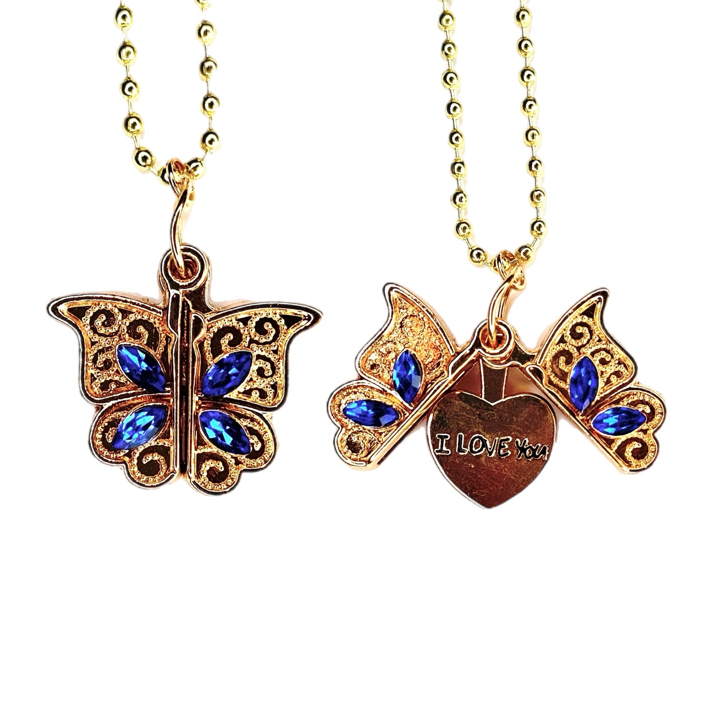 BUTTERFLY MESSAGE Charm - Tumbler Handle Charm