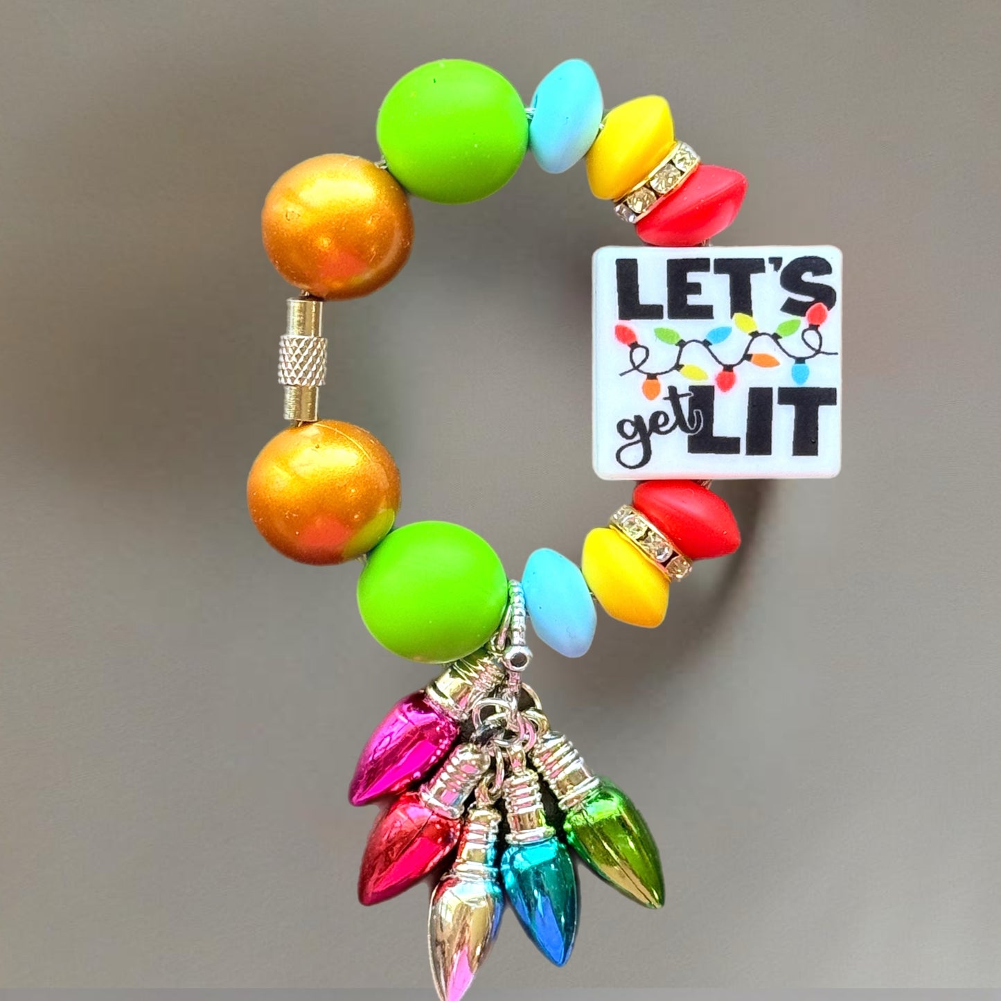 Let’s Get Lit Charm - Tumbler Handle Charm