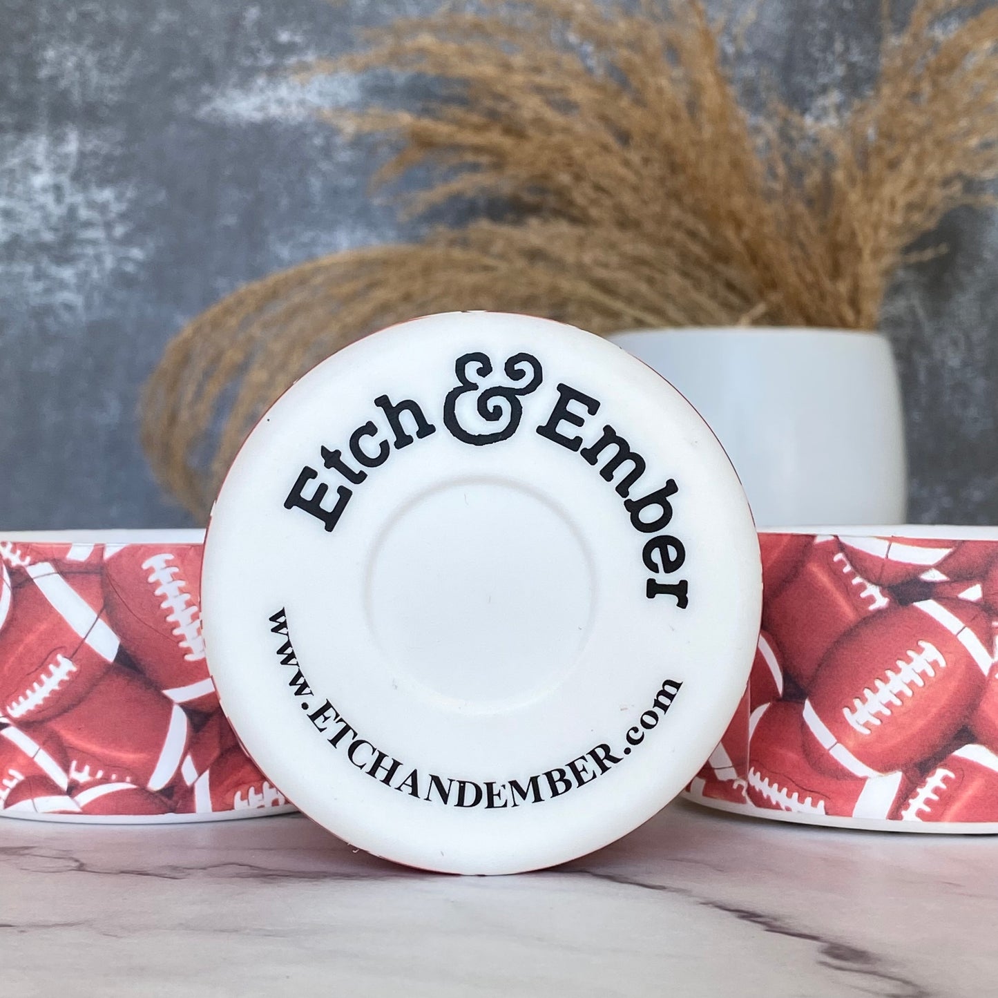 FOOTBALLS Tumbler Boot -Fall fits 20-40oz