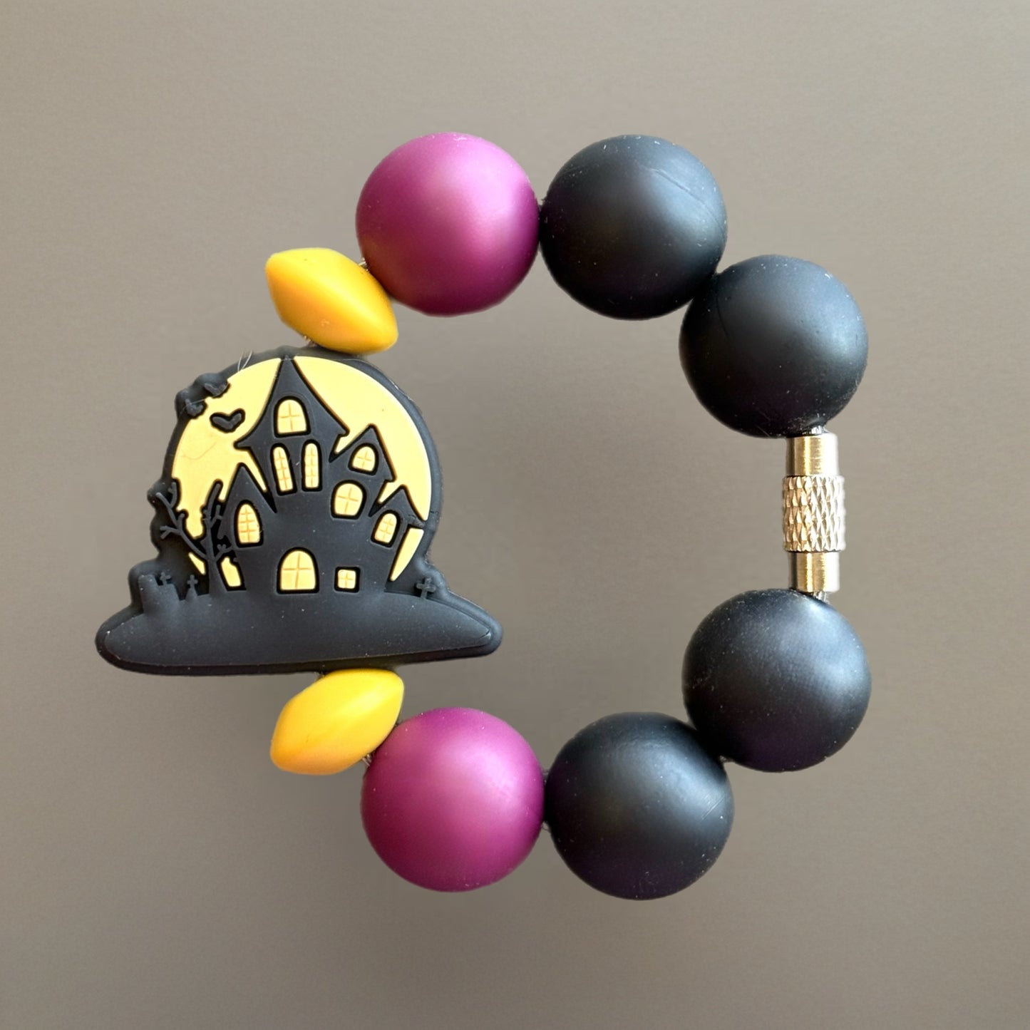 Haunted House Charm - Tumbler Handle Charm