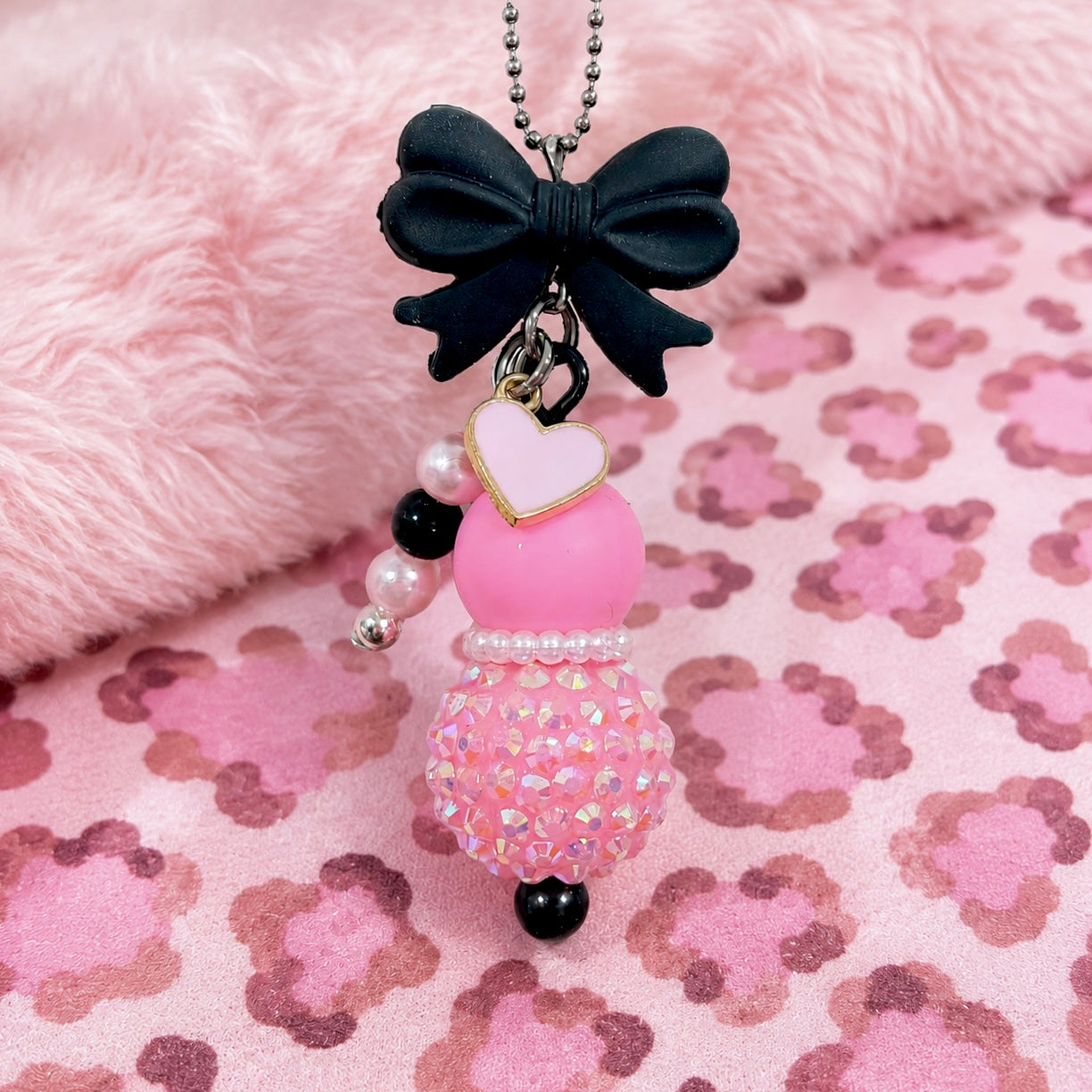 Pink after Dark Charm - Tumbler Handle Charm