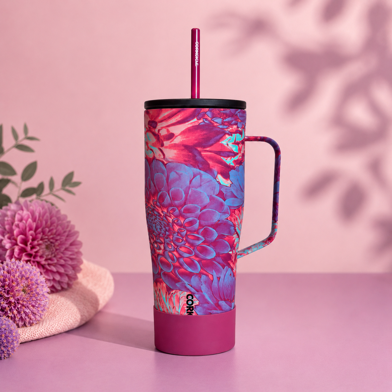 Corkcicle Cold Cup - Dopamine Floral 30oz