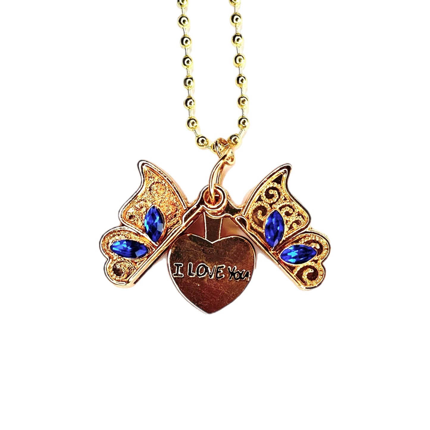 BUTTERFLY MESSAGE Charm - Tumbler Handle Charm