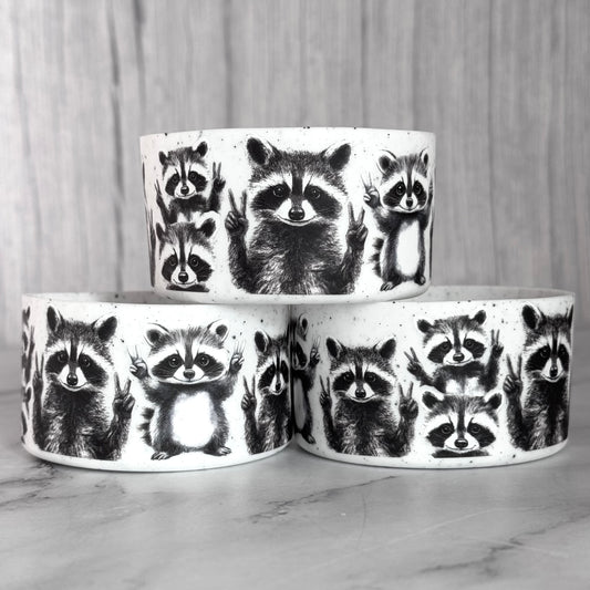 Trash Panda Raccoon Tumbler Boot