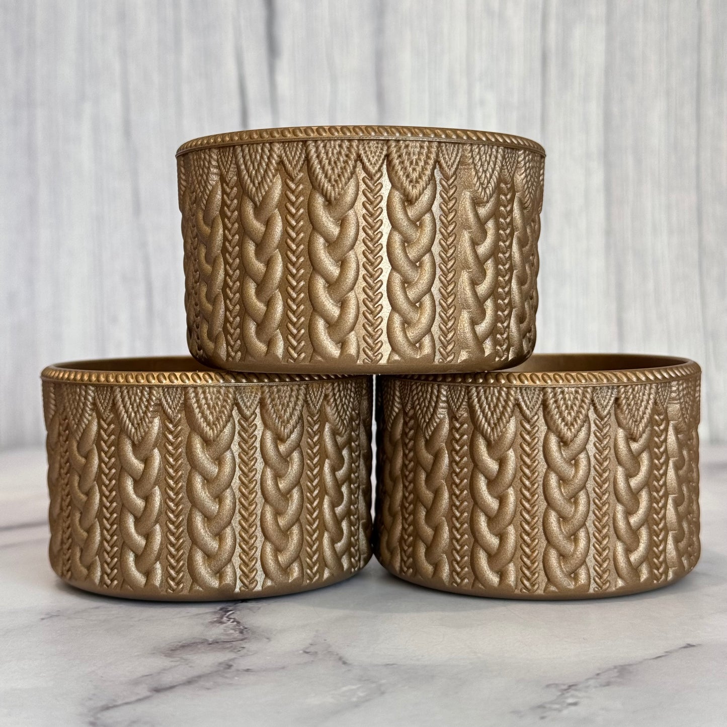 CHAMPAGNE MACRAME Tumbler Boot