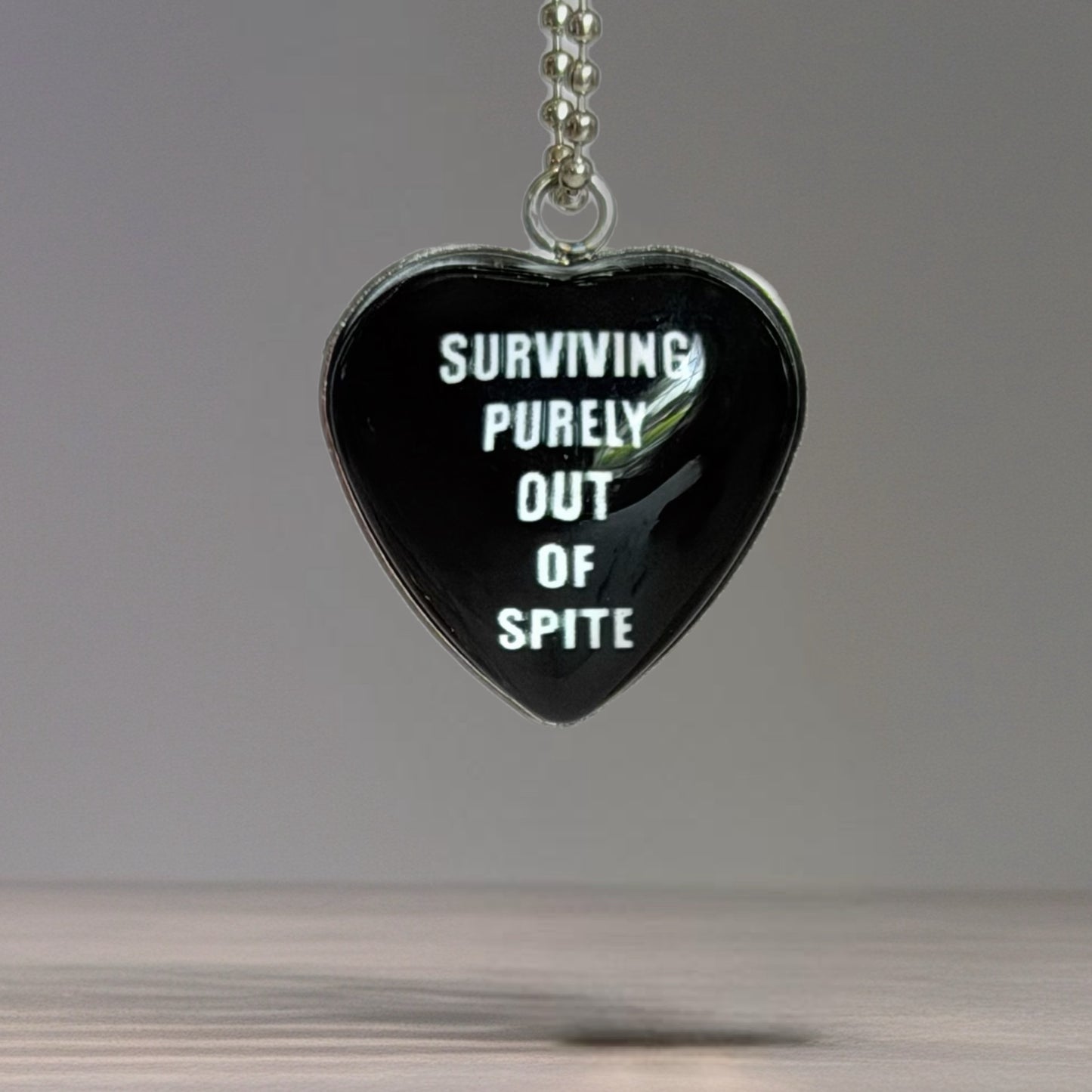 Surviving Purely Out of Spite Charm - Tumbler Handle Charm