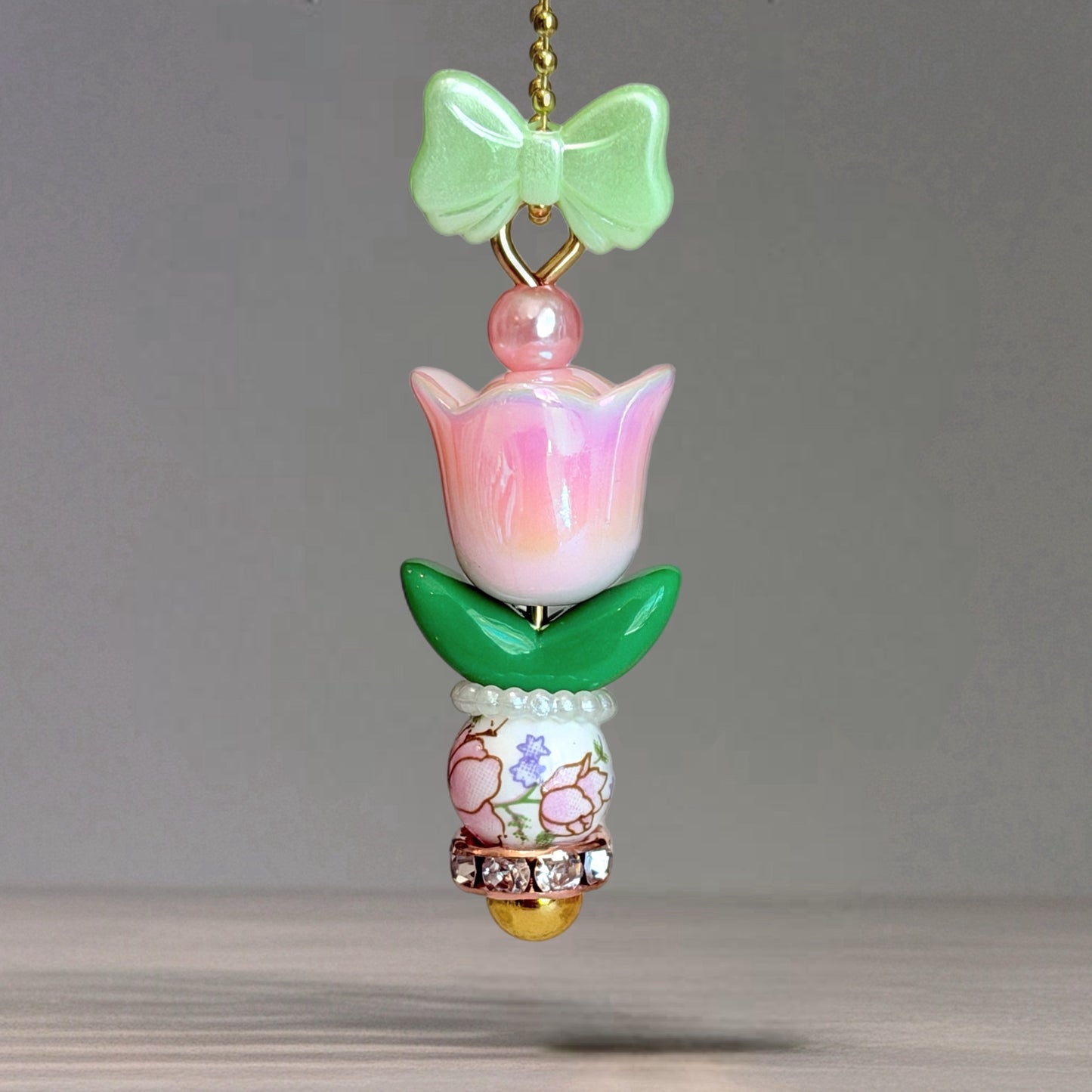 Spring Tulip Charm - Tumbler Handle Charm