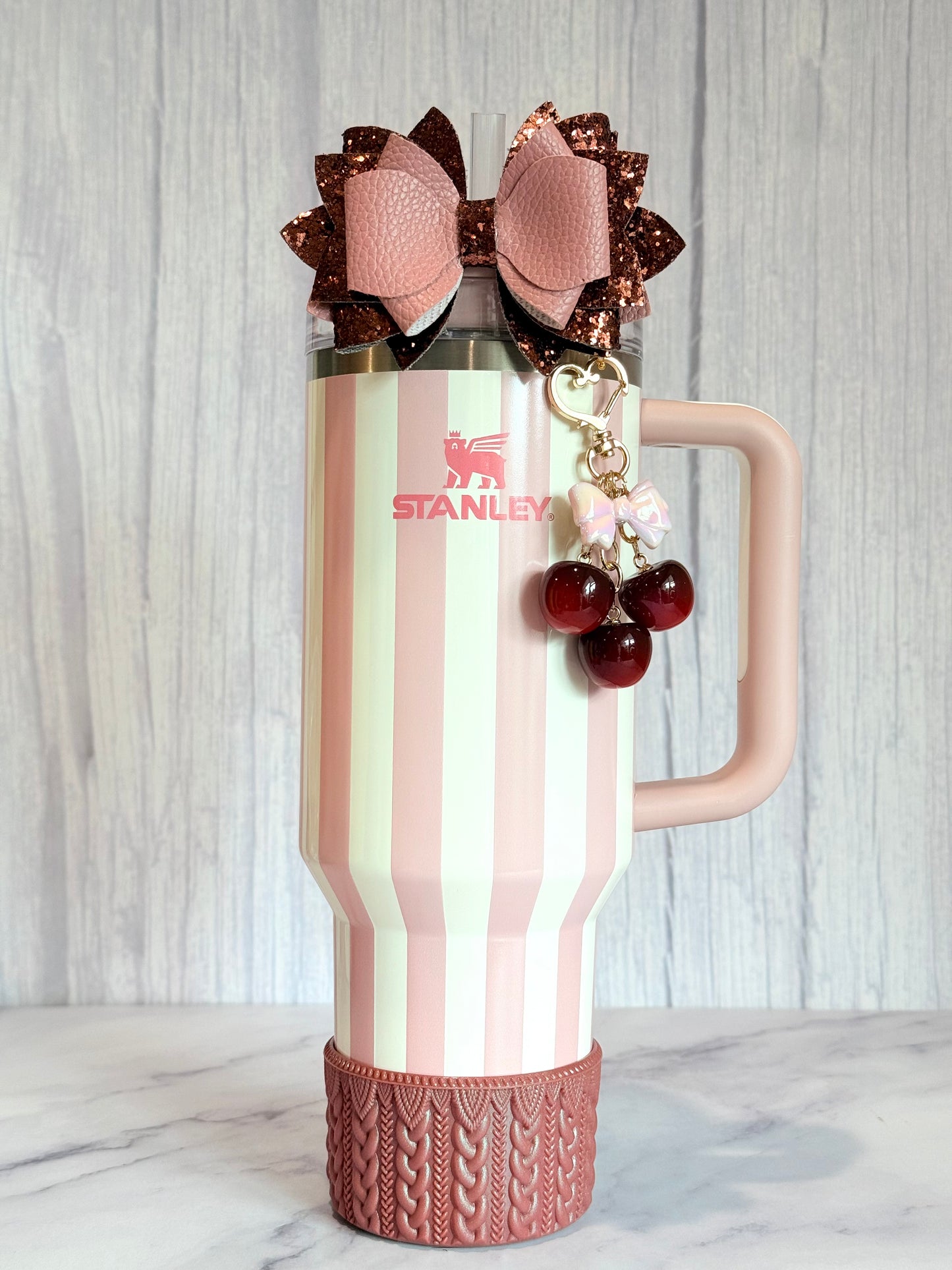 Deluxe Cherry Charm - Tumbler Handle Charm