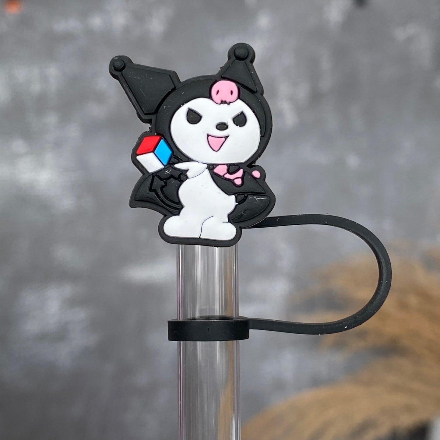 Cute Kitty Straw Topper