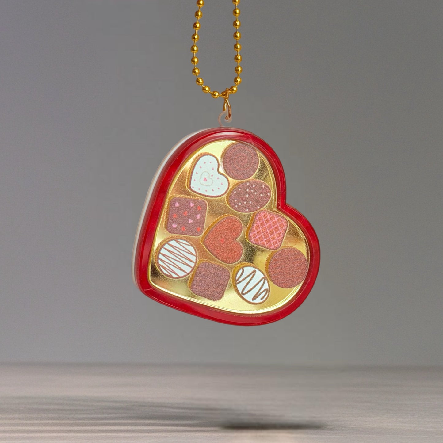 Chocolate Box Charm - Tumbler Handle Charm