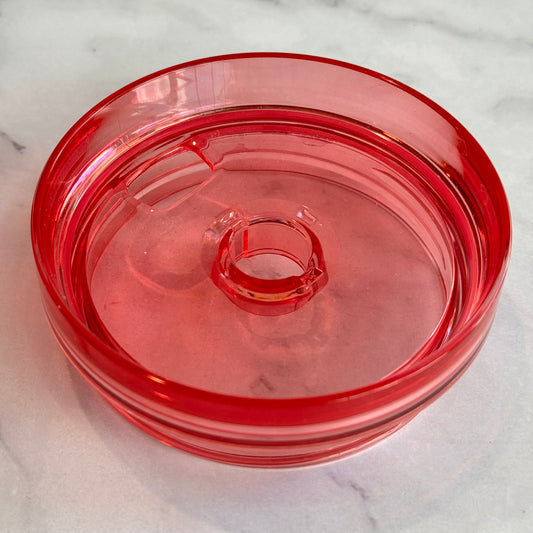 PINK CLEAR Stanley Colored Lid 2.0