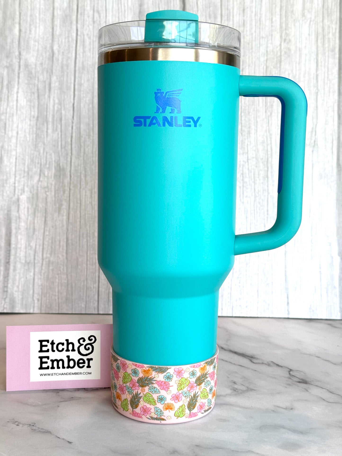 TROPICAL RETREAT Tumbler Boot -fits 20-40oz