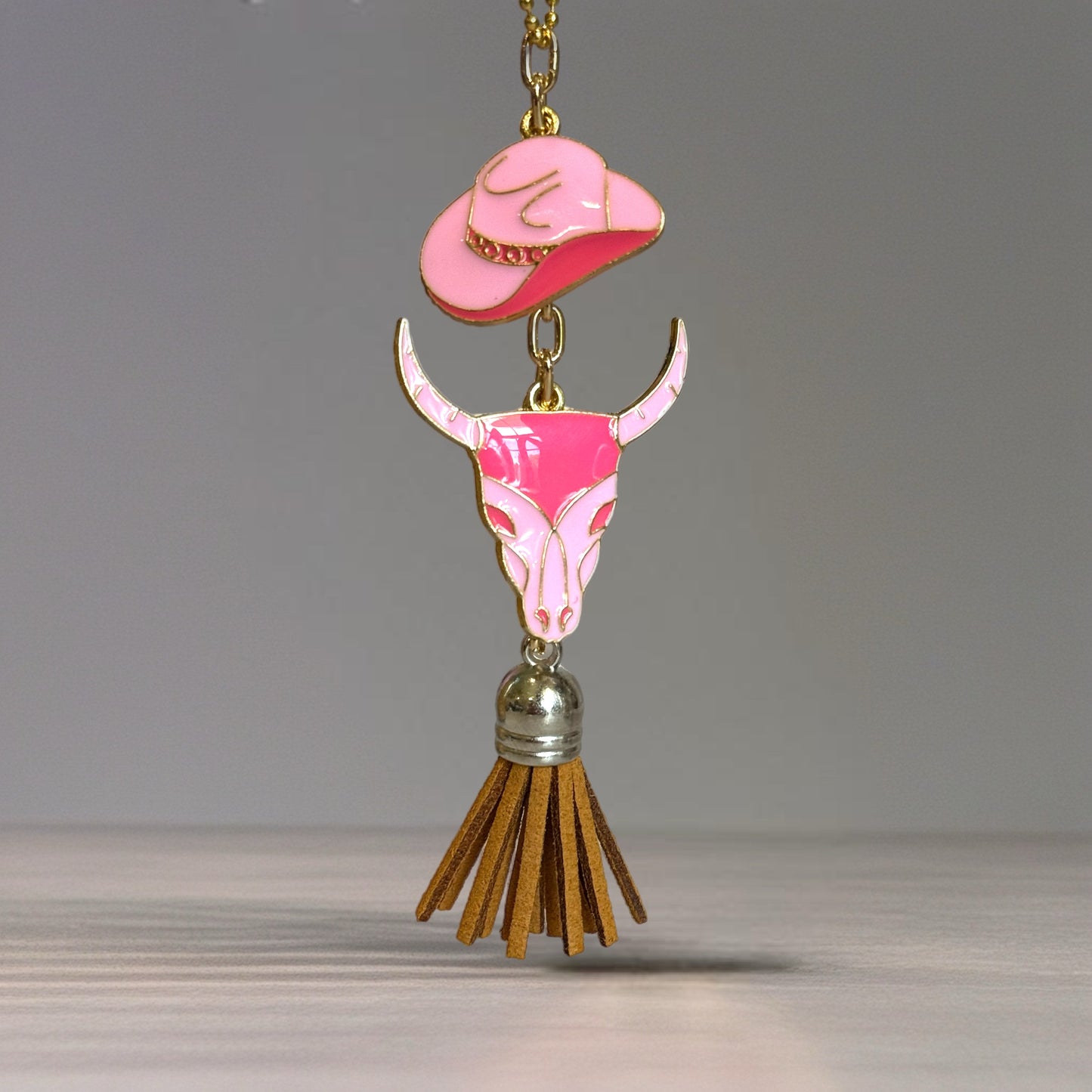 Bronc & Bull Charms - Tumbler Handle Charm