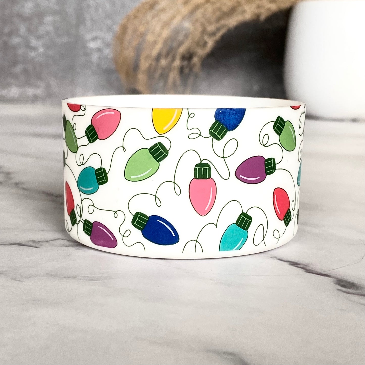 CHRISTMAS LIGHTS Tumbler Boot -fits 20-40oz