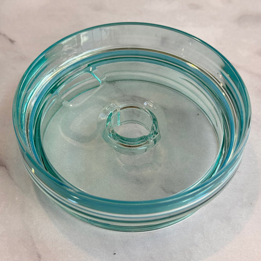 SEAFOAM CLEAR Stanley Colored Lid
