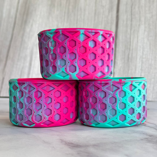 TROPICAL PASSION WAFFLE Tumbler Boot -fits 20-40oz New!