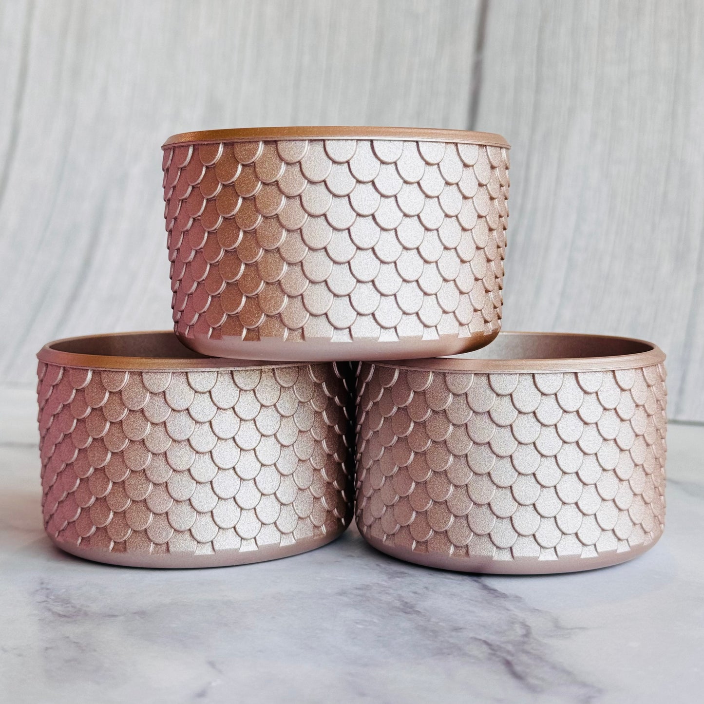 ROSE GOLD MERMAID Tumbler Boot -fits 20-40oz New!