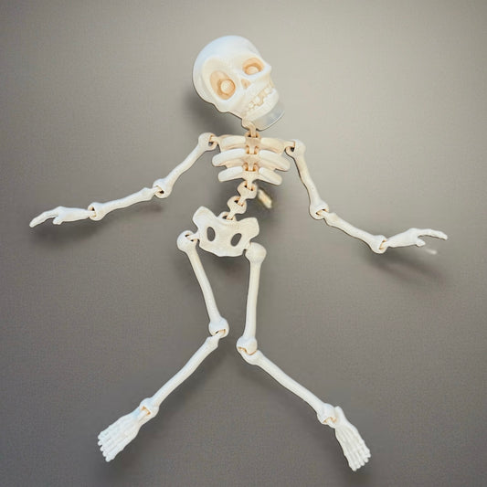 3D Skeleton Charm - Tumbler Handle Charm