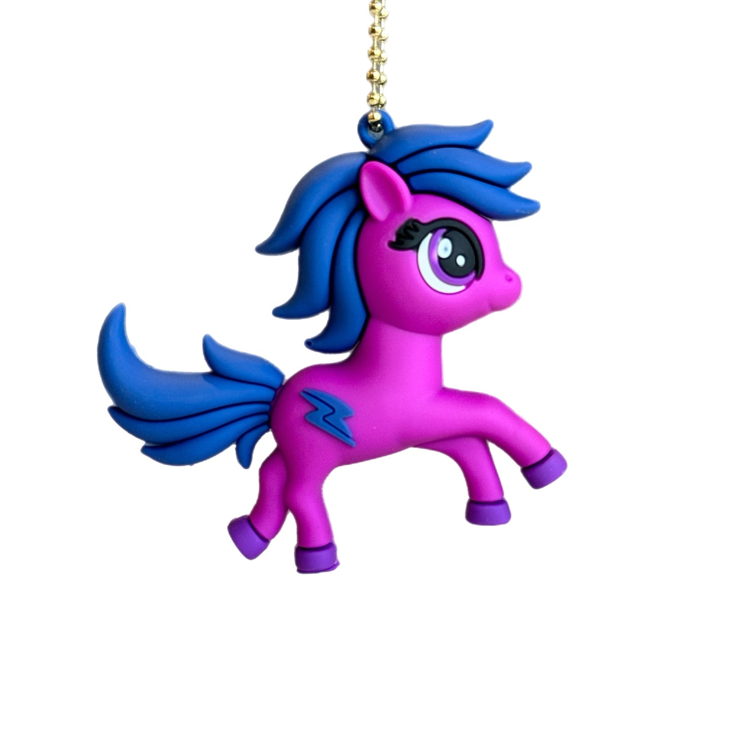 Large 3” PONIES Charm - Tumbler Handle Charm