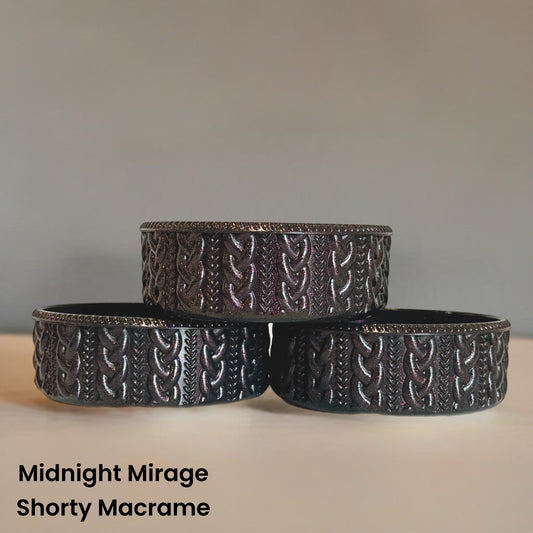 Midnight Mirage Shorty Macrame Tumbler Boot