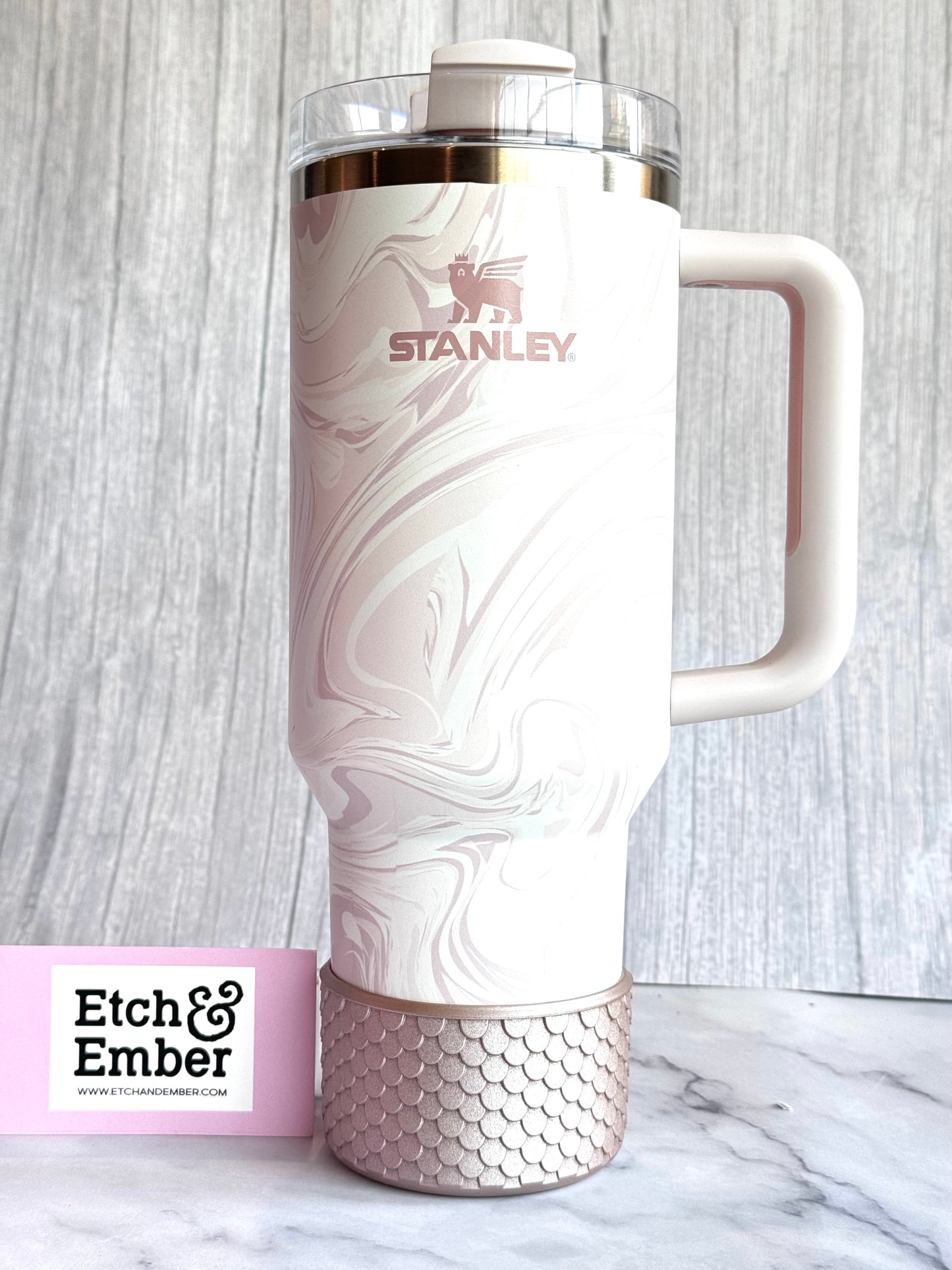 ROSE GOLD MERMAID Tumbler Boot -fits 20-40oz New!