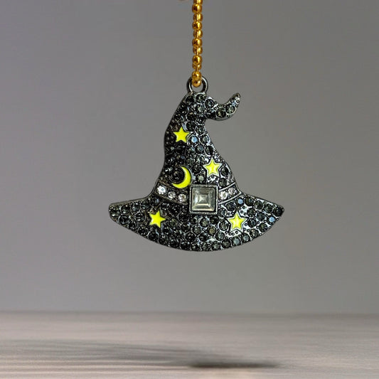 Wicked Glam Witch Charm - Tumbler Handle Charm