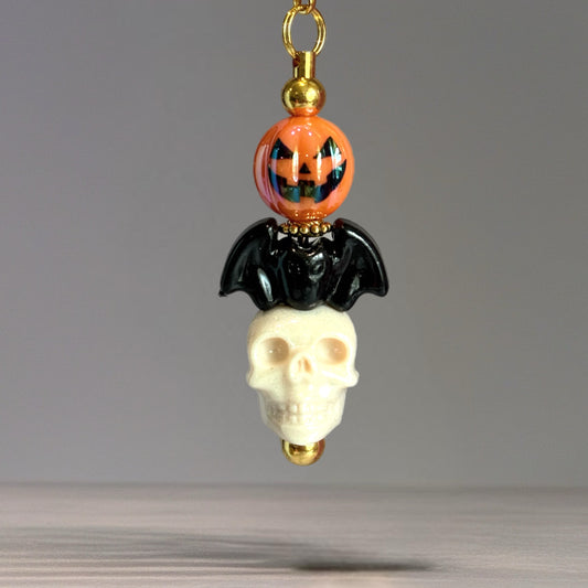 Batty Bones Bar Charm - Tumbler Handle Charm