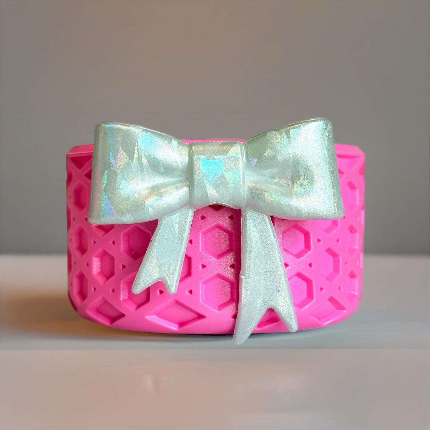 Popsicle Pink Coquette WAFFLE Tumbler Boot